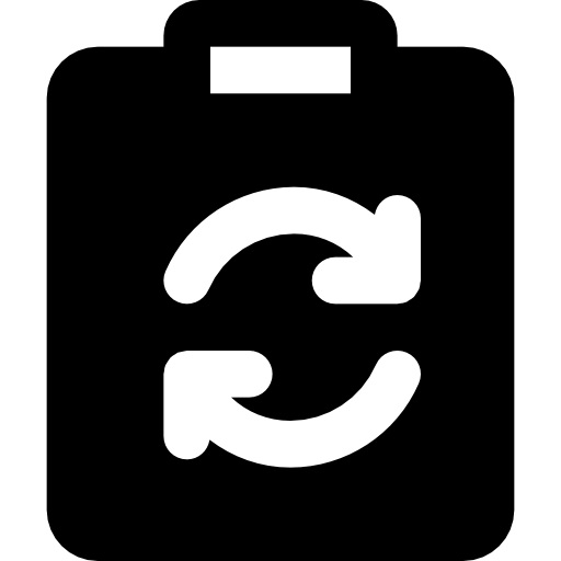 メモ帳 Basic Black Solid icon