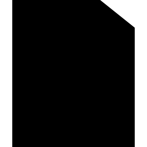 arquivo Basic Black Solid Ícone