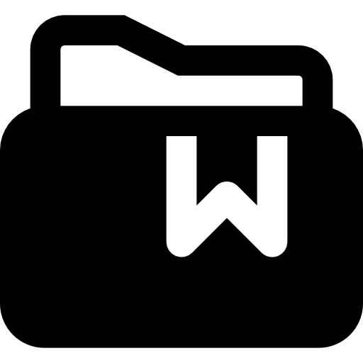 폴더 Basic Black Solid icon
