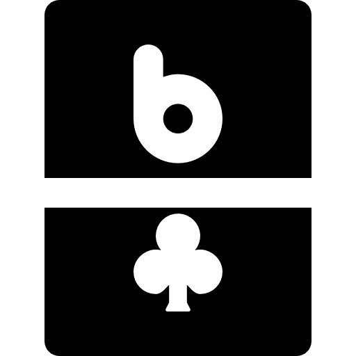 sześć klubów Basic Black Solid ikona