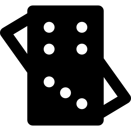 domino Basic Black Solid icoon