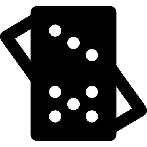 Домино Basic Black Solid иконка