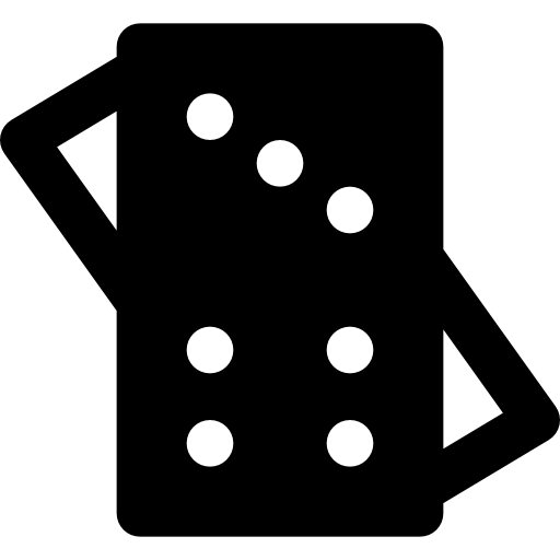 domino Basic Black Solid icoon