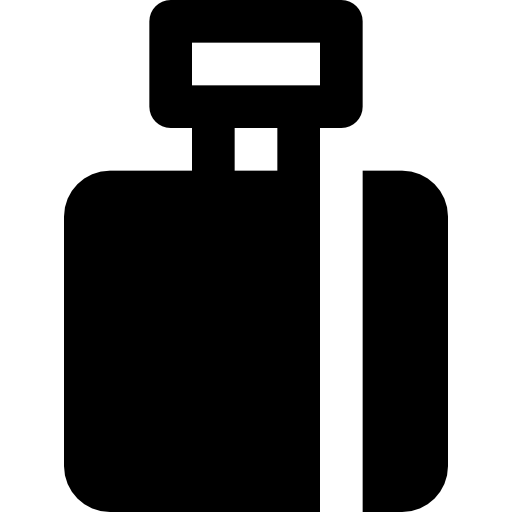 kolba biodrowa Basic Black Solid ikona