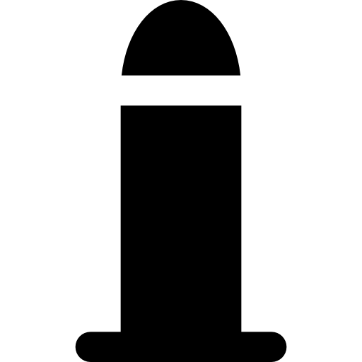銃弾 Basic Black Solid icon