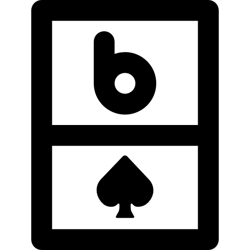 スペードの 6 Basic Black Outline icon