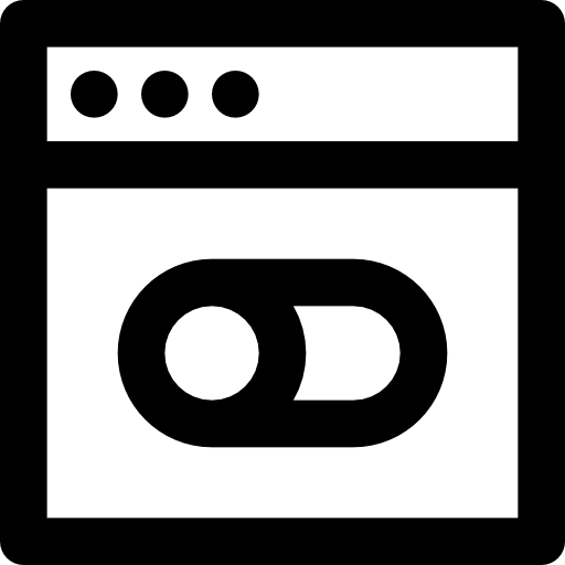 ブラウザ Basic Black Outline icon