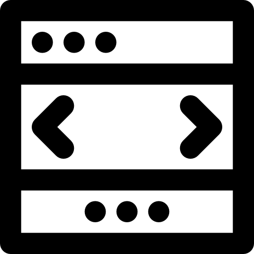 navigateur Basic Black Outline Icône