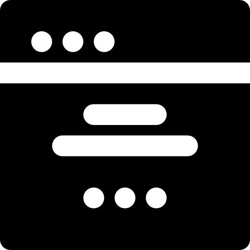 Браузер Basic Black Solid иконка