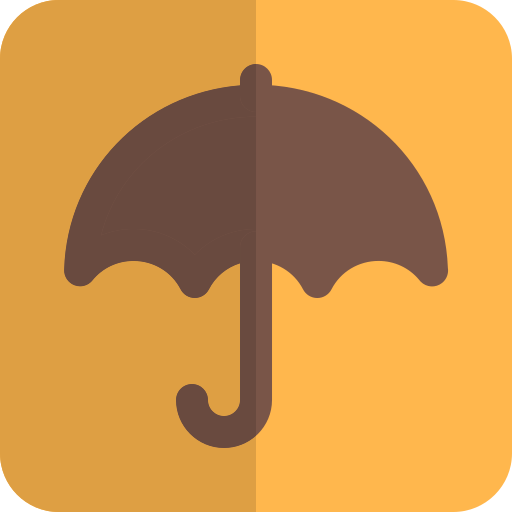 Keep dry Pixel Perfect Flat icon