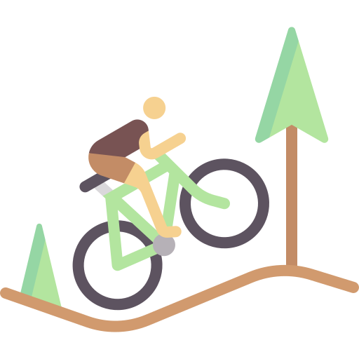 mountainbike Special Flat icon