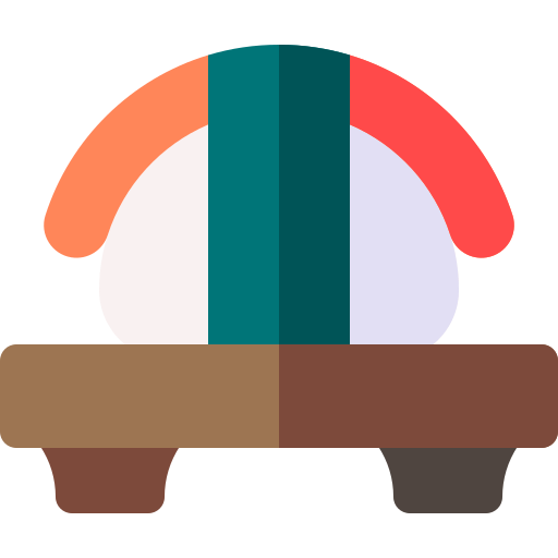 寿司 Basic Rounded Flat icon