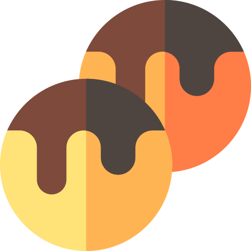 Takoyaki Basic Rounded Flat icon