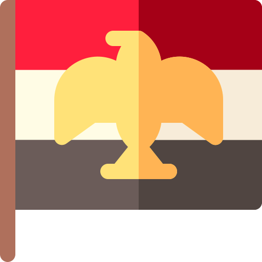 Египет Basic Rounded Flat иконка