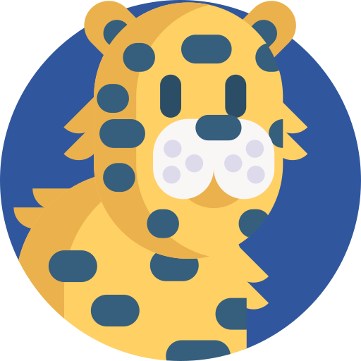 jaguar Detailed Flat Circular Flat ikona