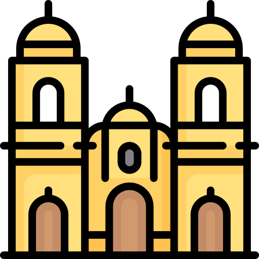 catedral de trujillo Special Lineal color icono