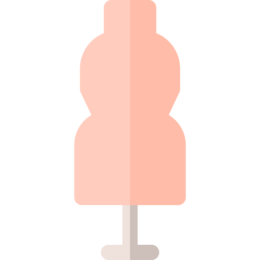 maniquí Basic Rounded Flat icono