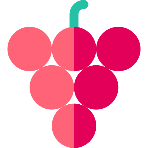 Grape Basic Rounded Flat icon