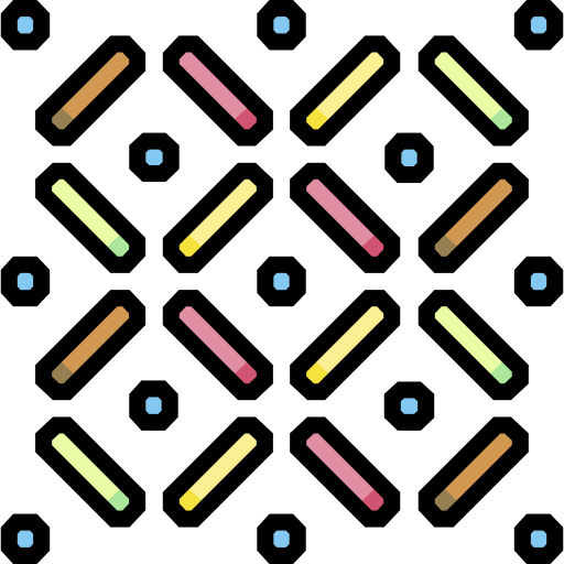 ふりかけ Detailed Straight Lineal color icon