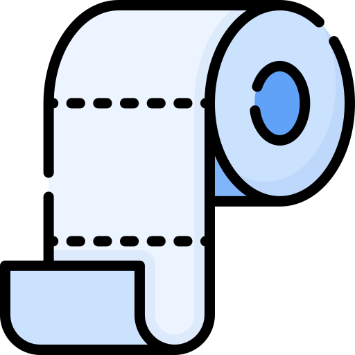 Toilet paper Special Lineal color icon