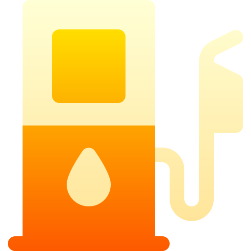 ガソリンスタンド Basic Gradient Gradient icon