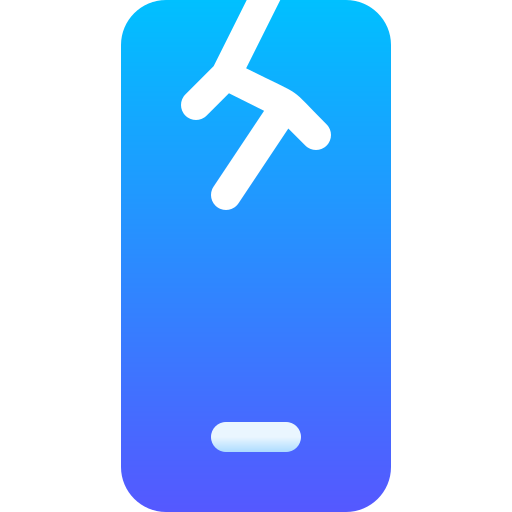 스마트 폰 Basic Gradient Gradient icon