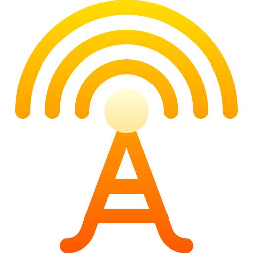 radio Basic Gradient Gradient ikona