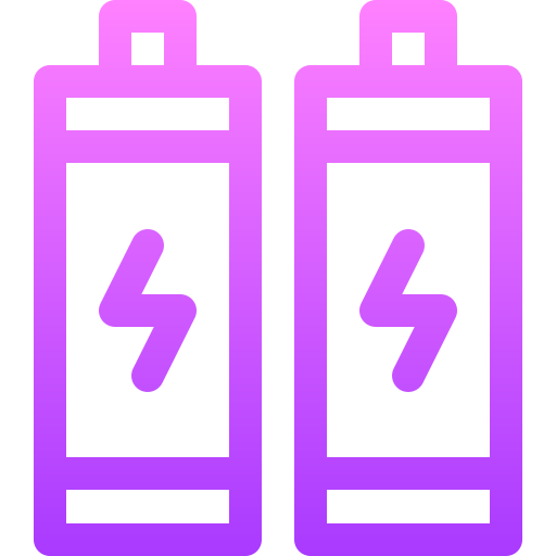 stato della batteria Basic Gradient Lineal color icona