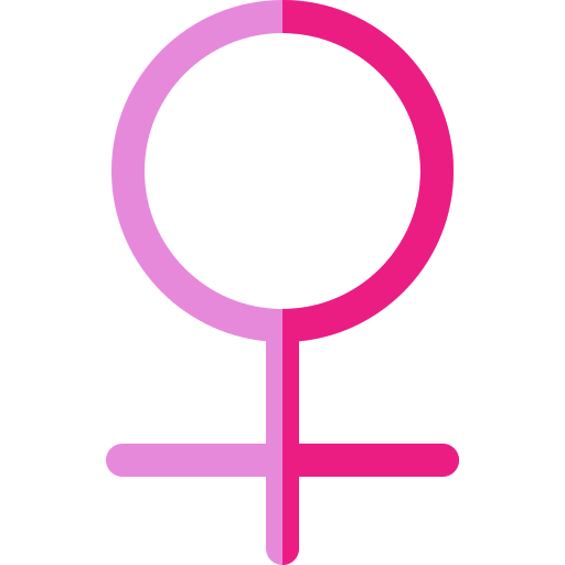 Femme Basic Rounded Flat icon