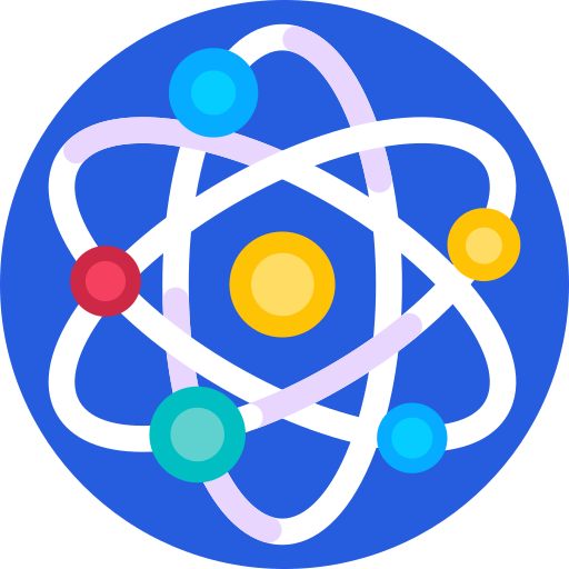 Atom Detailed Flat Circular Flat icon