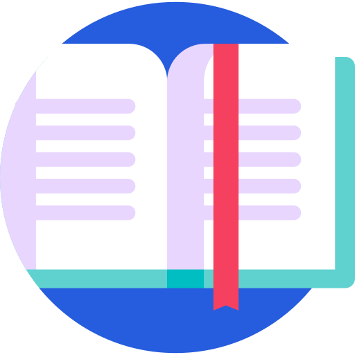 Book Detailed Flat Circular Flat icon