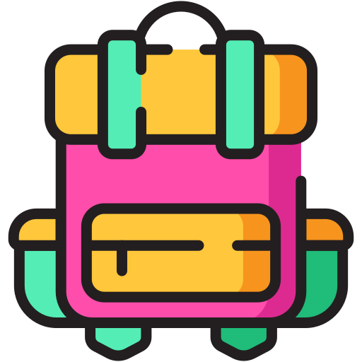 rucksack Generic Outline Color icon