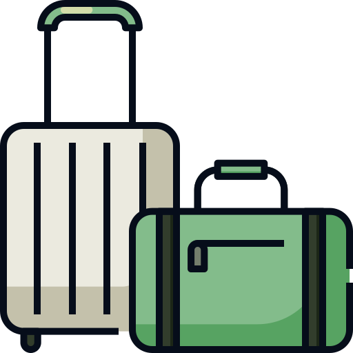 Luggage Generic Outline Color icon