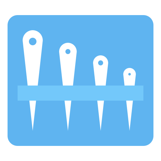 Needles Generic Flat icon