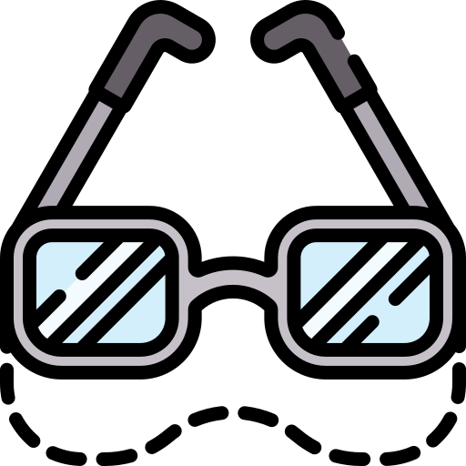 Reading glasses Special Lineal color icon