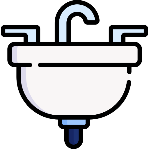 lavabo Special Lineal color icono