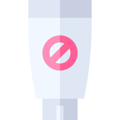 Spermicide Basic Straight Flat icon
