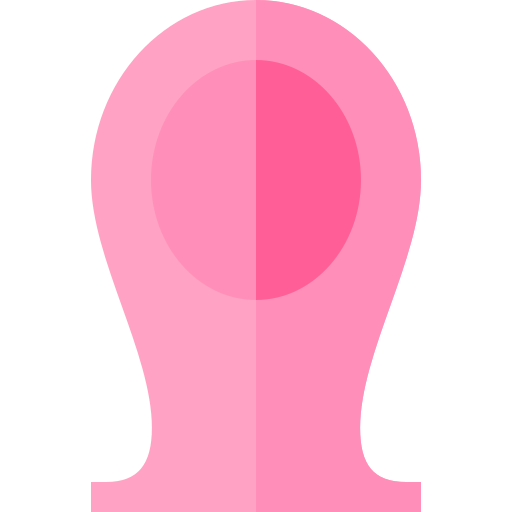 vrouwelijk Basic Straight Flat icoon