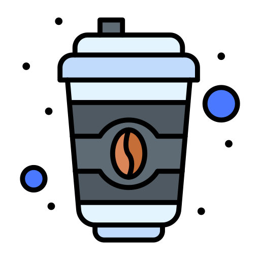 コーヒー Flatart Icons Lineal Color icon