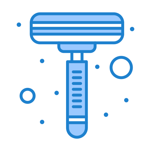 maquinilla de afeitar Generic Blue icono