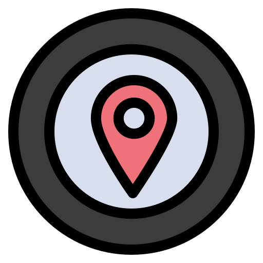 Location Flatart Icons Lineal Color icon