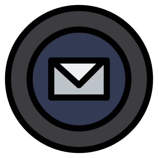 email Flatart Icons Lineal Color icon