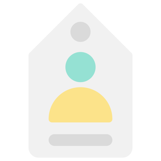 Id card Generic Flat icon