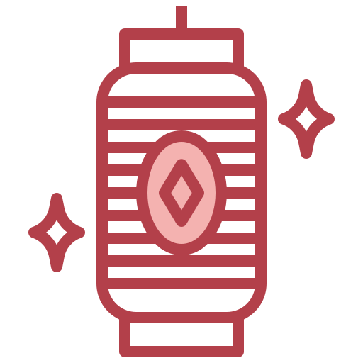 Бумажные фонарики Surang Red иконка