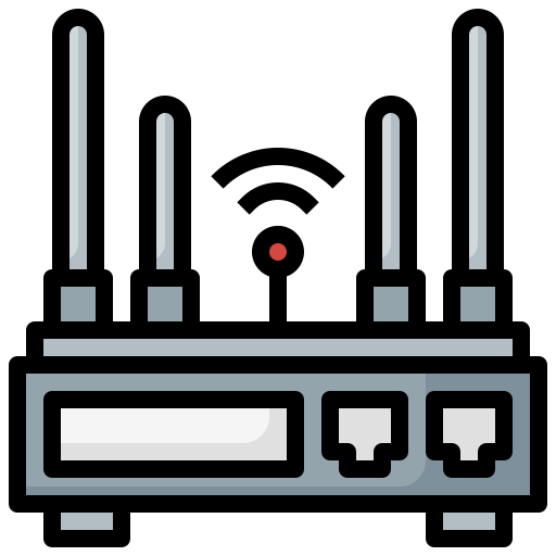 ルーター Surang Lineal Color icon