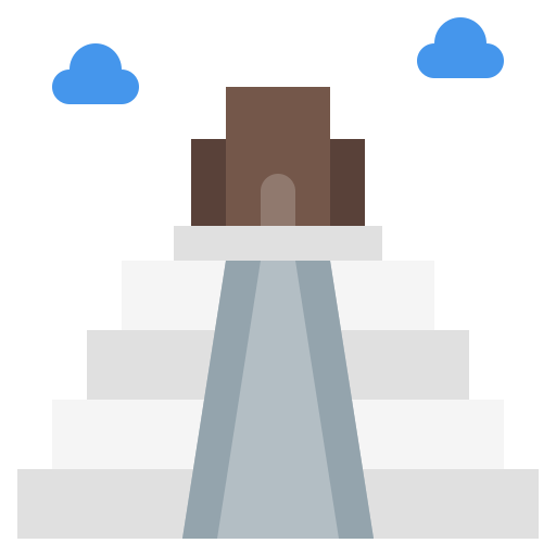 Pyramid Surang Flat icon