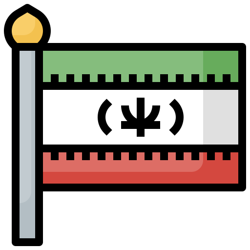 Iran Surang Lineal Color icon
