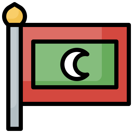 モルディブ Surang Lineal Color icon