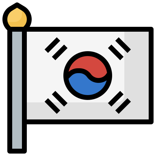 Южная Корея Surang Lineal Color иконка