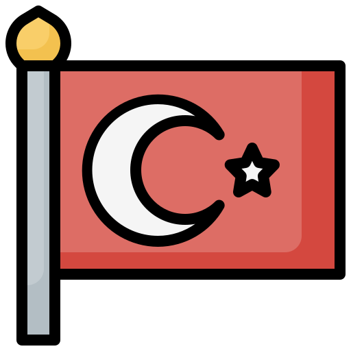 Turkey Surang Lineal Color icon